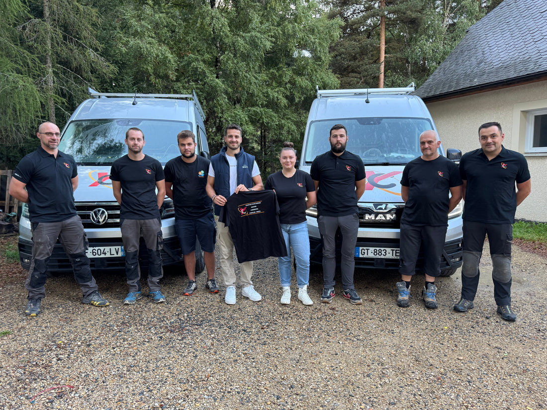 Braco, c'est aussi un service de personnalisation textile local et durable