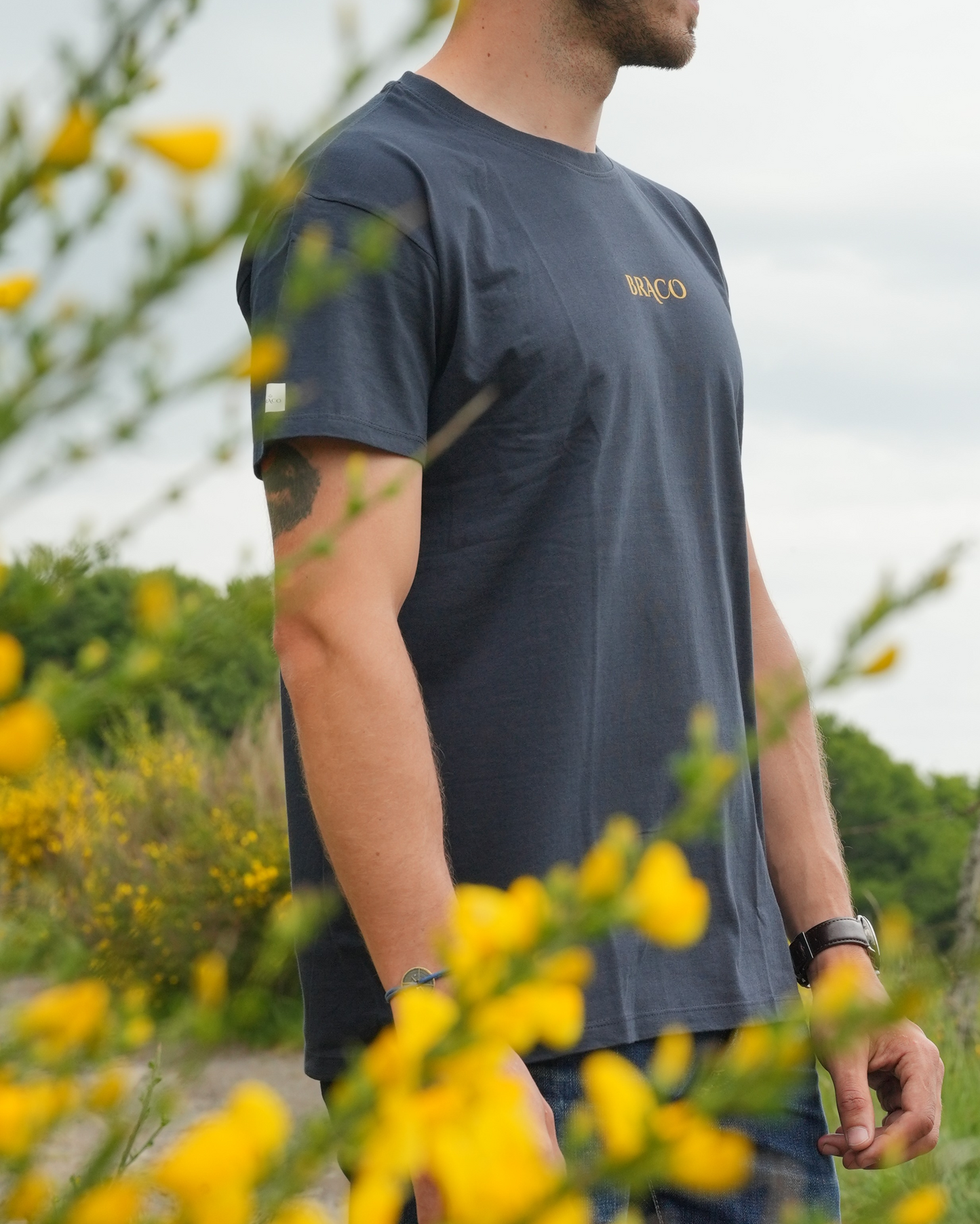 T-shirt gentiane