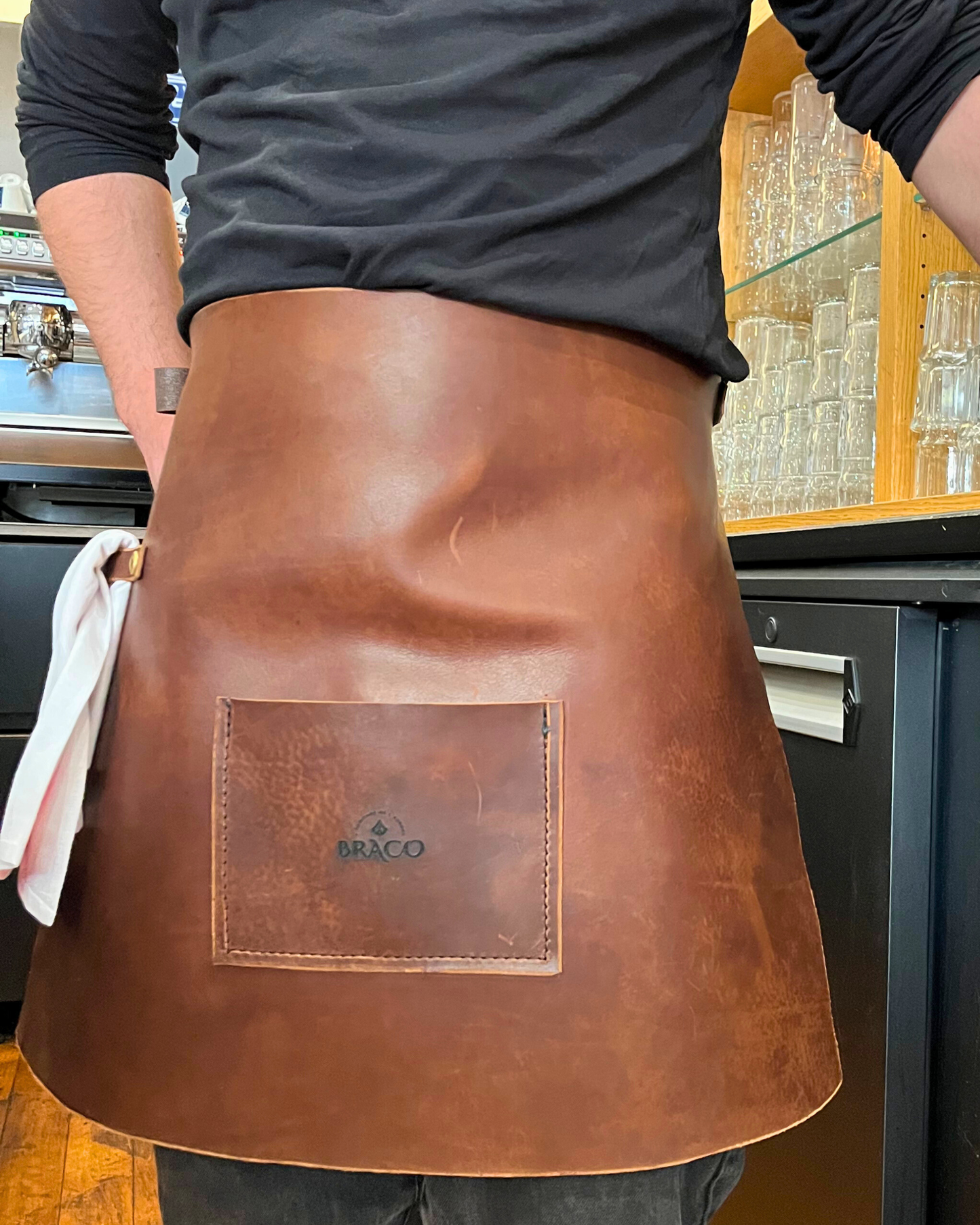 Tablier cuir ~ bougnat héritage