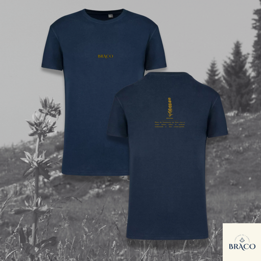 T-shirt gentiane
