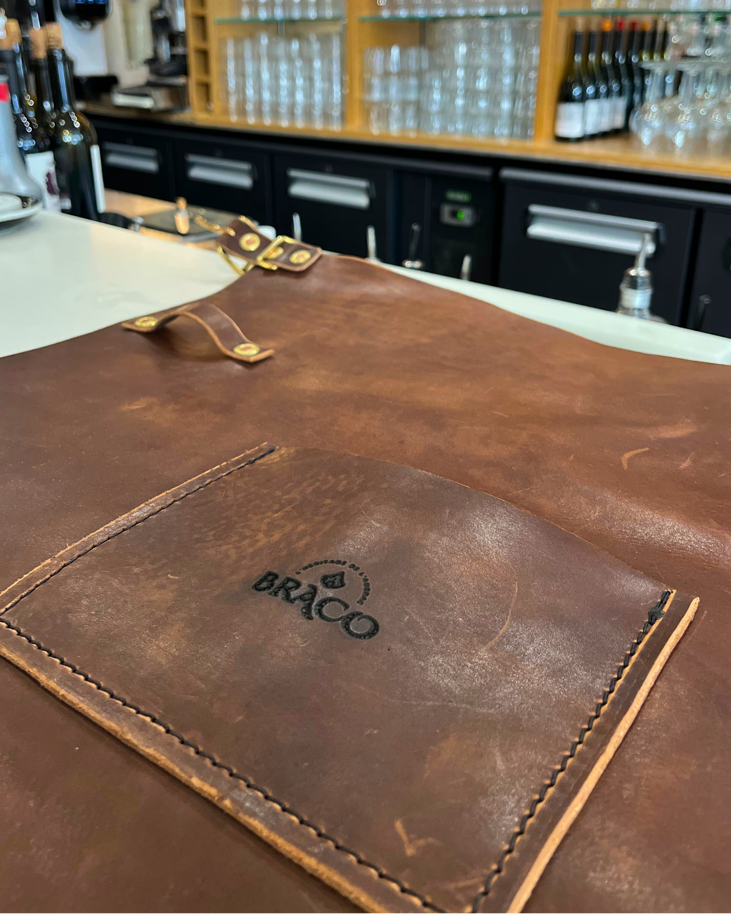 Tablier cuir ~ bougnat héritage