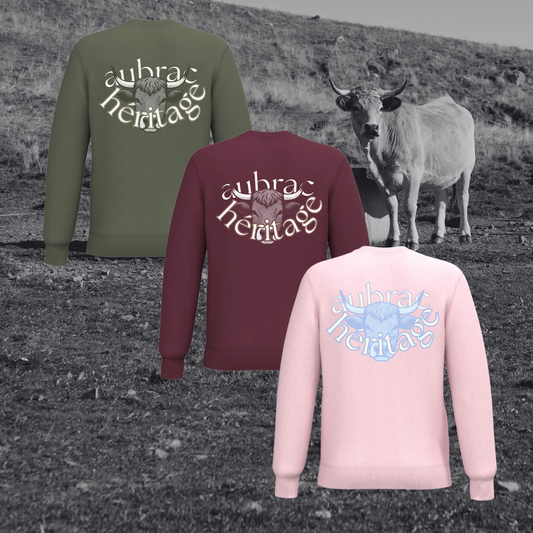Sweat col rond - Aubrac Héritage