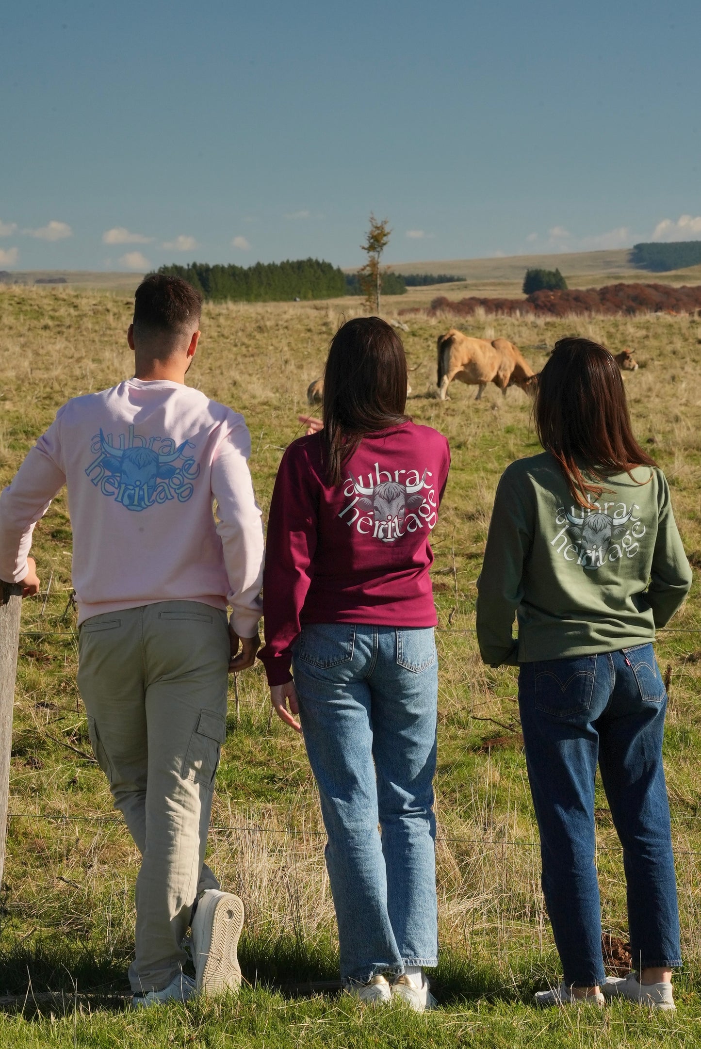 Sweat col rond - Aubrac Héritage