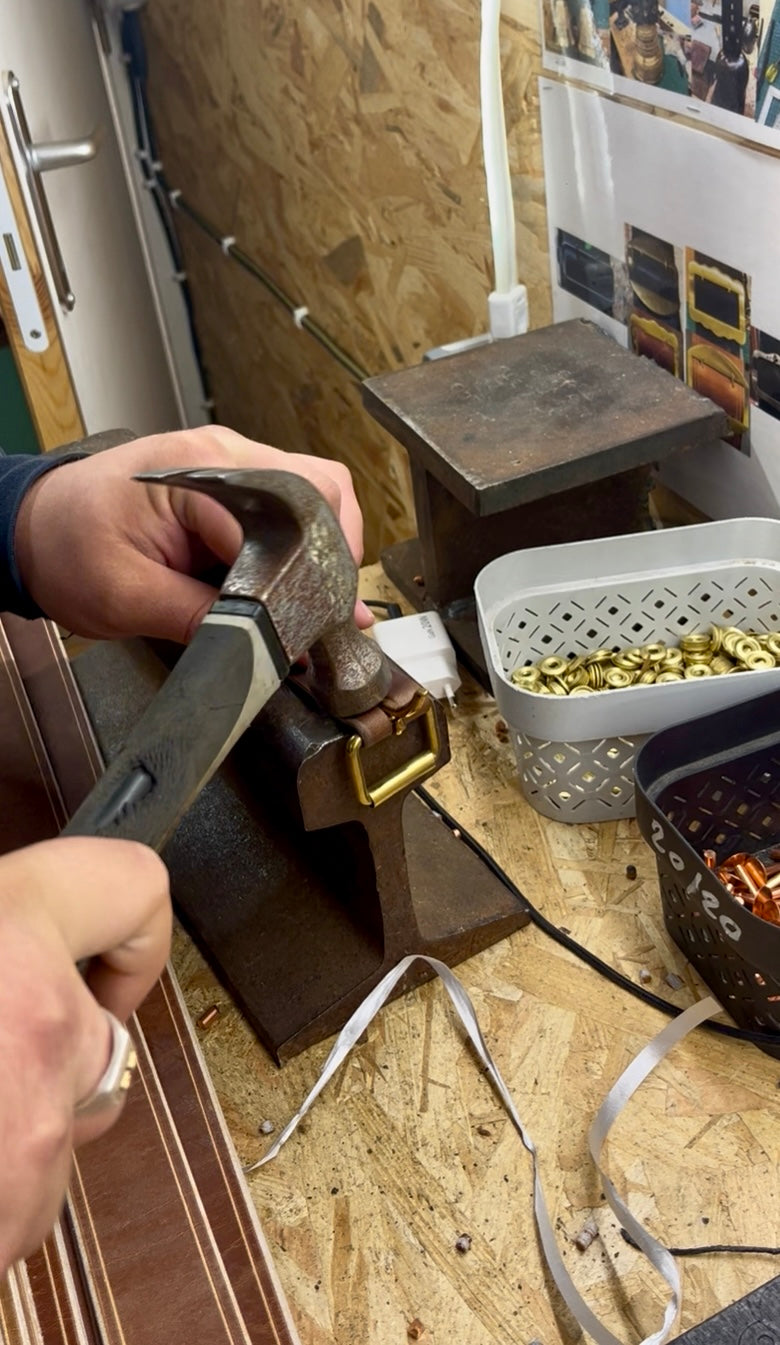 Tablier cuir ~ bougnat héritage